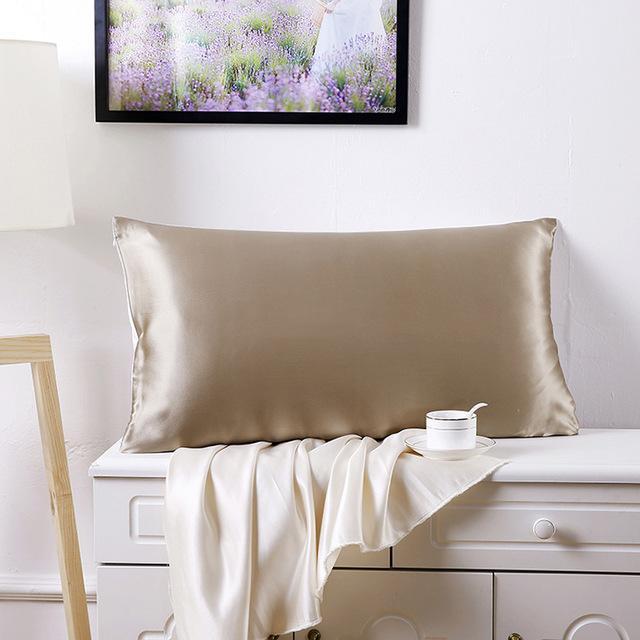 Silk Pillowcase 100 Silk Pillowcase 19mommes Double-Sided
