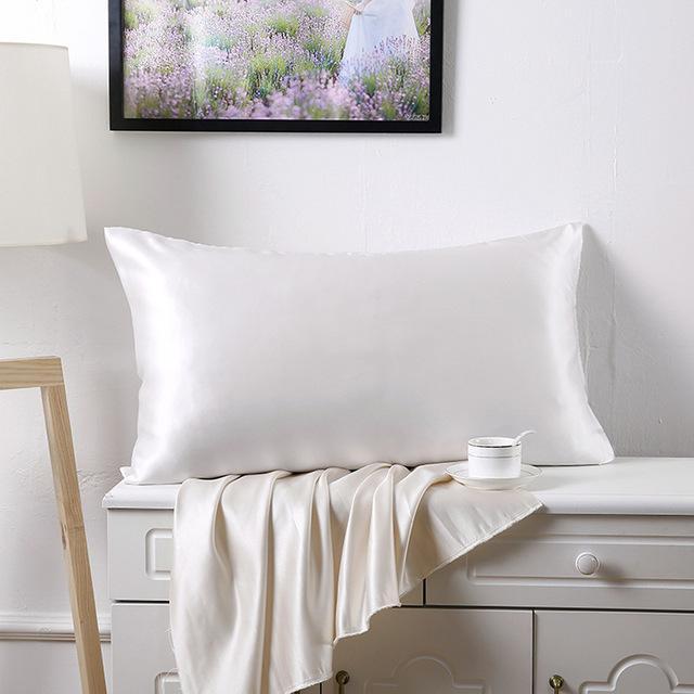 Silk Pillowcase 100 Silk Pillowcase 19mommes Double-Sided