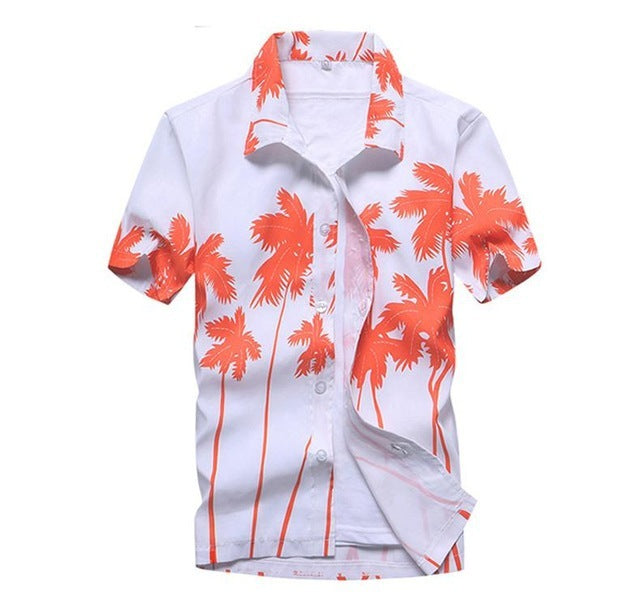 Shirts Short-sleeved Fashion Chemise Homme Blouse
