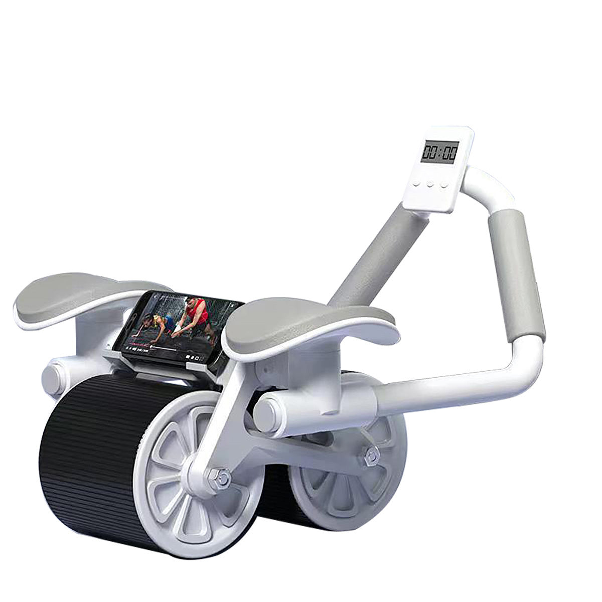 Automatic Rebound Abdominal Wheel Ab Roller/Elbow Support