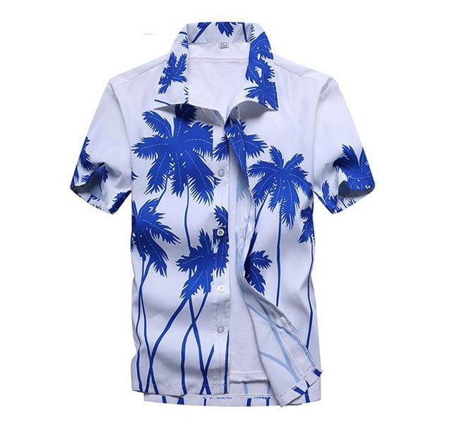 Shirts Short-sleeved Fashion Chemise Homme Blouse