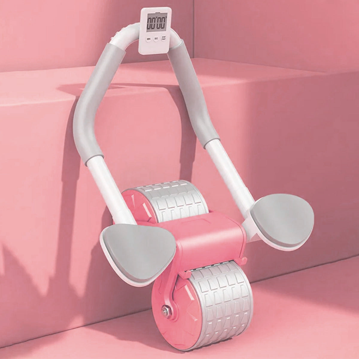 Automatic Rebound Abdominal Wheel Ab Roller/Elbow Support